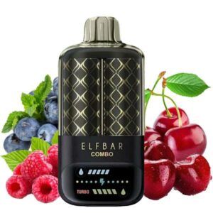 Elf Bar COMBO 25000 – Blueberry Sour Raspberry Cherry (5%)