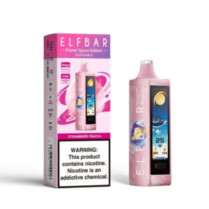 Elf Bar Planet 25000 — Клубника Персик (5%)