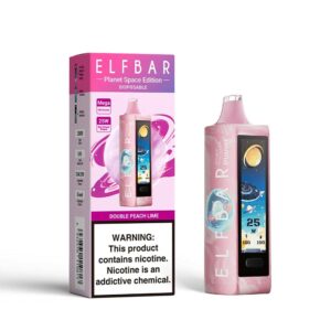Elf Bar Planet 25000 — Двойной Персик Лайм (5%)