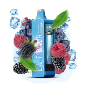 Elf Bar Planet 25000 – Голубая малина лед (5%)