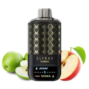 Elf Bar COMBO 25000 – Green Apple & Double Apple Shisha (5%)