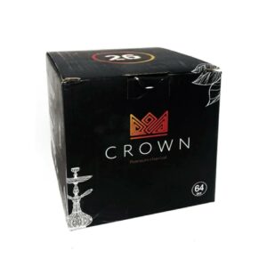 Уголь для кальяна Crown 1kg (26mm)