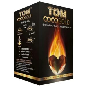 Уголь для кальяна TomCoco Gold (25mm)