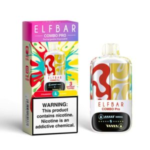 Elf Bar Combo Pro 30000 – Клубника & Банан (5%)
