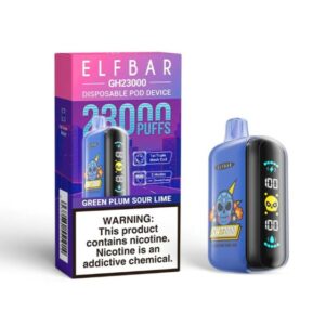 Elf Bar GH23000 – Зеленая слива и кислый лайм (5%)