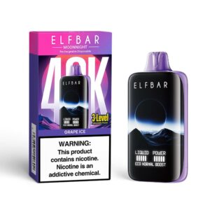 Elf Bar MoonNight 40000 — Виноград Лед (5%)