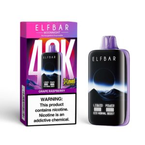 Elf Bar MoonNight 40000 – Виноград Малина (5%)