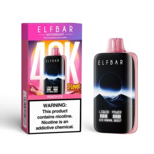 Elf Bar MoonNight 40000 – Персик Лед (5%)