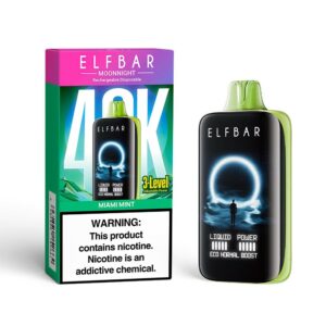 Elf Bar MoonNight 40000 – Miami Mint (5%)