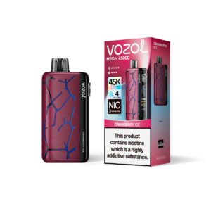 VOZOL NEON 45000 – Cranberry Ice (5%)