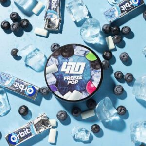 420 Frost Line – Freeze pop(Орбит, Черника, Жвачка) 100г