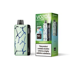 VOZOL NEON 45000 – Sour Apple Ice (5%)
