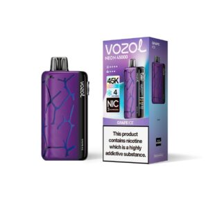VOZOL NEON 45000 – Grape Ice (5%)