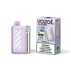 Vozol Vista 40000 — Grape Ice (5%)